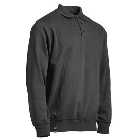 Polo Sweatshirt schwarz S - KW106930501048