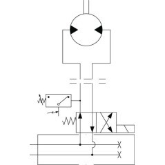 KV11MF Unbranded, Integrated hydraulic circuits 