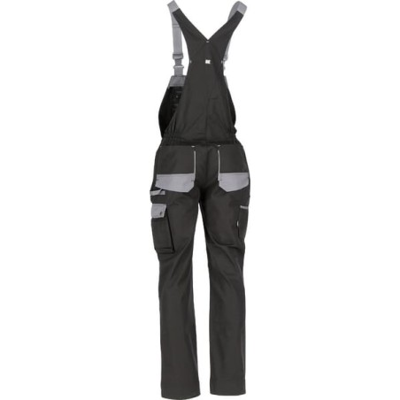 Dungarees, size XL, black/grey, Kramp Original - KW103030089106