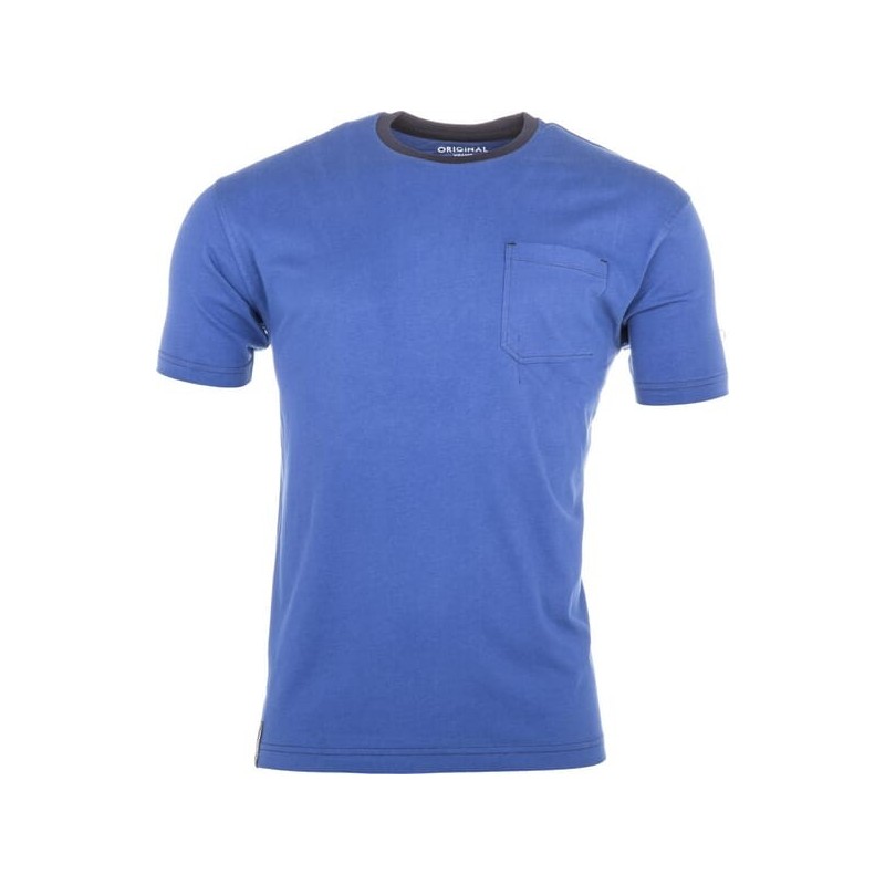 Koszulka T-shirt, niebiesko/granatowa, roz. S - KW106830083048 Koszulka T-shirt, niebiesko/granatowa, roz. S - KW106830083048