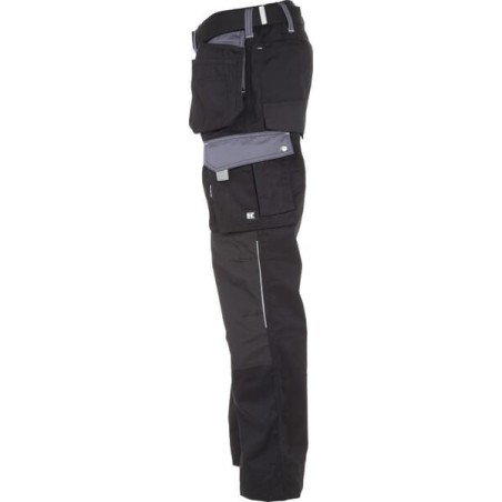 Spodnie roz. XL, czarny/szary Original Kramp - KW102830089106