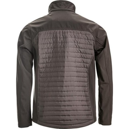 Softshelljacke gesteppt, schwarz, 2XS - KW201601701044