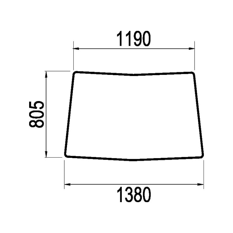 Windscreen - L112972N Windscreen - L112972N