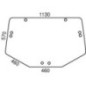 Top rear window - L202528KR Top rear window - L202528KR