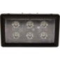 Work light LED, 30W, 2400lm, rectangular, Flood, H11, Kramp - LA10512
