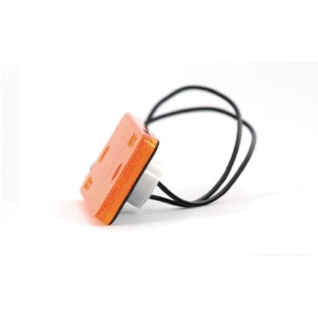 Marker light LED, rectangular, 12-24V, 106x46x23mm, Kramp - LA30141