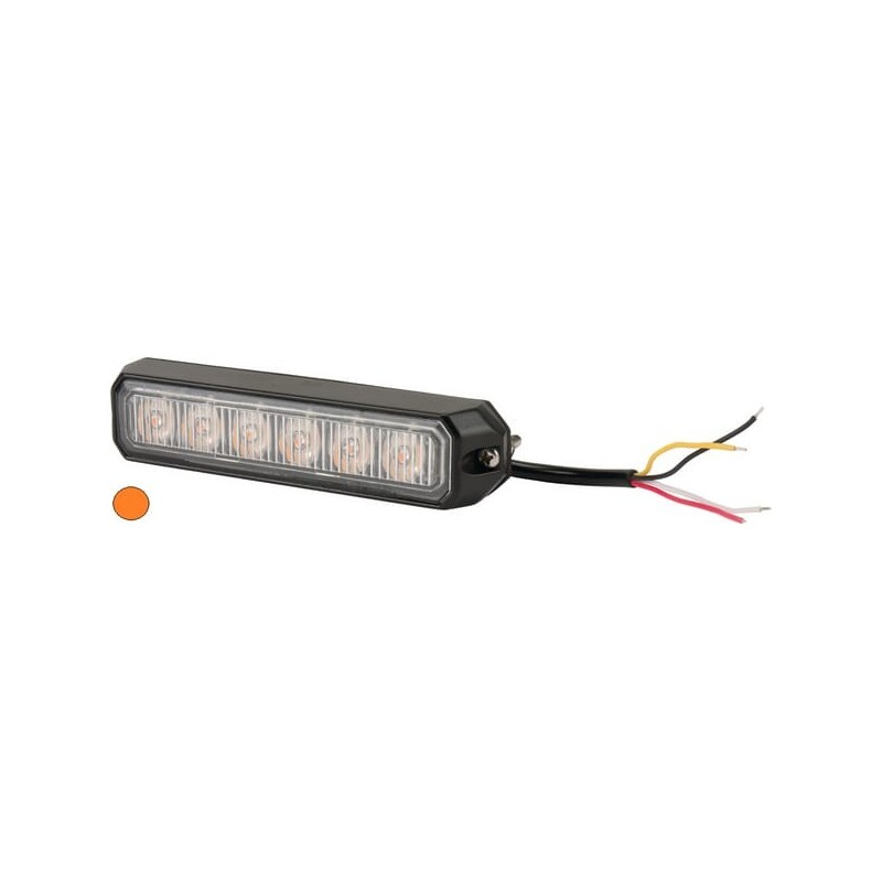 Blitzleuchte orange 6 LED - LA20014