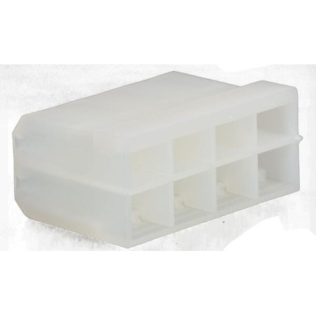 Plug housing 8 pole, female - LA163008