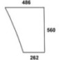 Bottom front glass right - L62576N Bottom front glass right - L62576N