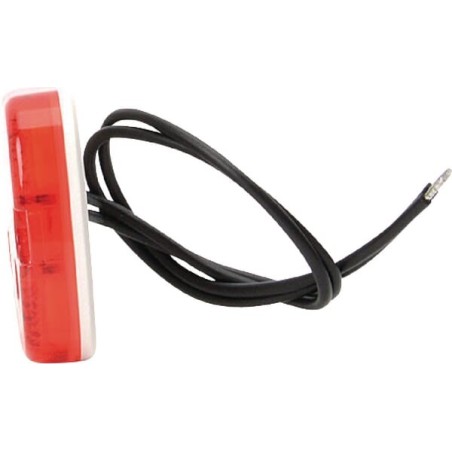 Marker light LED, rectangular, 12-24V, 105.4x45x11.8mm, Kramp - LA30108