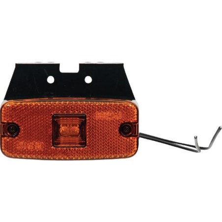 Marker light LED, rectangular, 12-24V, 111x50.5x23mm, Kramp - LA30127