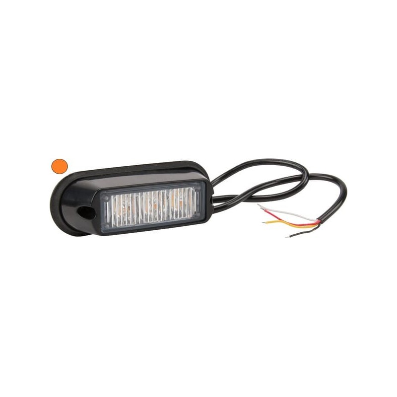 Blitzleuchte orange 3 LED - LA20009