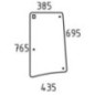 Side window LH - L213352N Side window LH - L213352N