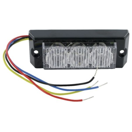 Lampa ostrzegawcza LED, 12/24V przezroczysta, 32x90x25 mm Britax - L5203DV