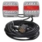 Zestaw lamp LED, tylnych na magnes 12m 12V - LA212351GP