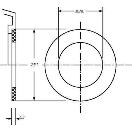 Center ring MP Filtri - L901FS100