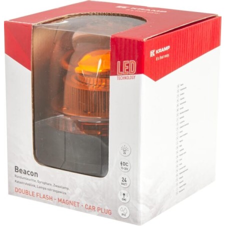 Beacon LED, magnetic with plug - LA20022