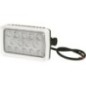 Work light frame, rectangular, white, 158x23x95mm, Kramp - LA104WFR
