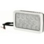 Work light frame, rectangular, white, 158x23x95mm, Kramp - LA104WFR
