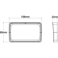 LA104WFR Kramp, Lighting mounts 