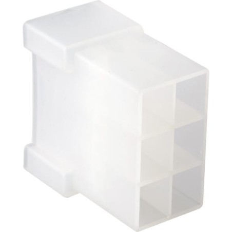 Plug housing 6 pole, male - LA180906