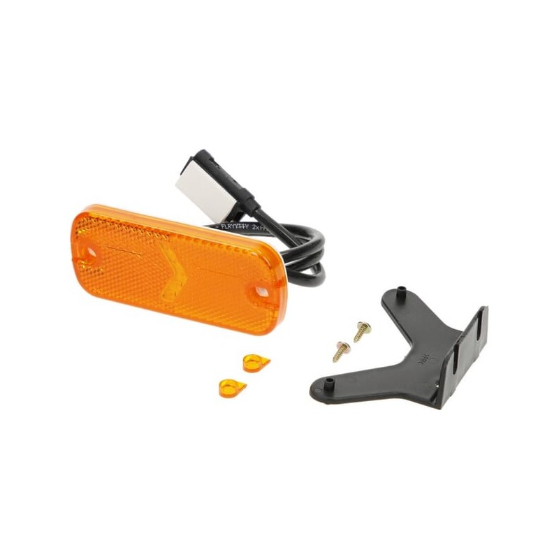 Marker light LED, rectangular, 12-24V, 105.4x45x11.8mm, Jaeger, Kramp - LA30111
