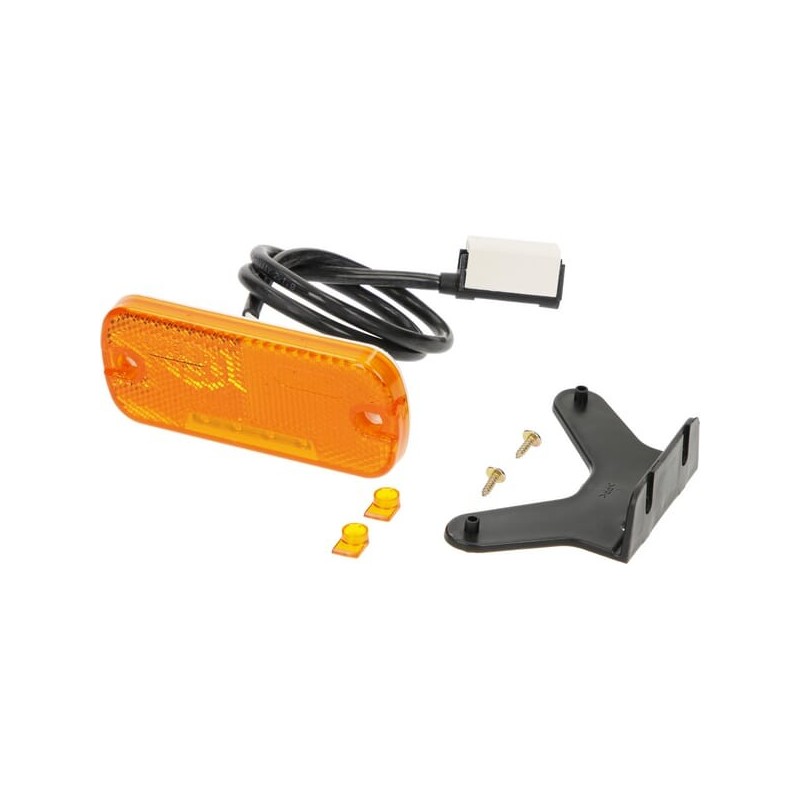 Marker light LED, rectangular, 12-24V, 105.4x45x11.8mm, Jaeger, Kramp - LA30105
