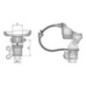 Rohrschellenadapter mit AMP-Stecker - LA10040