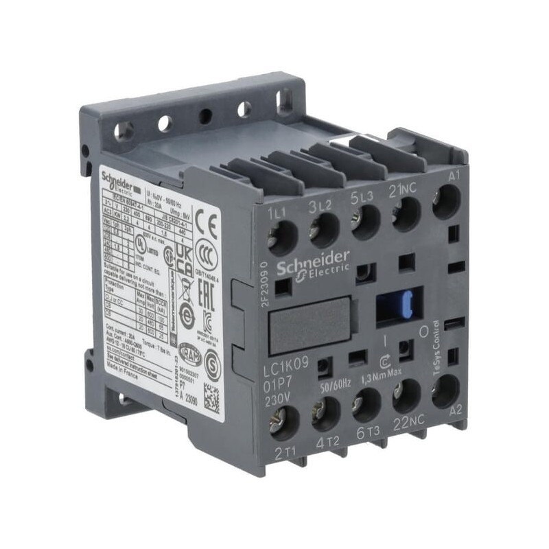 Contacter 9A 4kW - LC1K0901P7