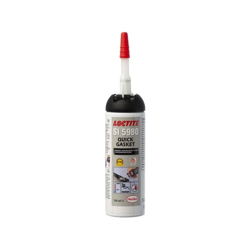 Black silicone SI5980 100ml, Loctite - LC2327036