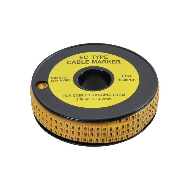 Cable coding 9 roll 1,000 piece - LA75359