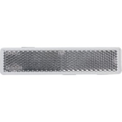Reflector, white, rectangular - LA75013