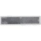 Reflector, white, rectangular - LA75013 Reflector, white, rectangular - LA75013