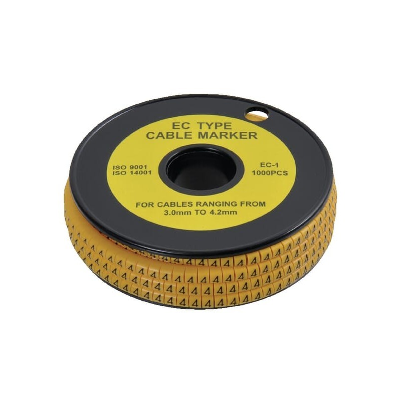 Cable coding 4 roll 1,000 piece - LA75354