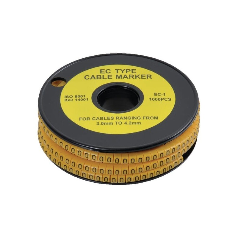 Cable coding 0 roll 1,000 piece - LA75350 Cable coding 0 roll 1,000 piece - LA75350