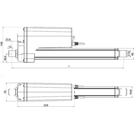 Actuator 12V S300 - LA3630012