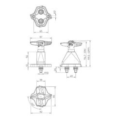 LA500075 Electro Mecanica Cormar, Battery current disconnectors 