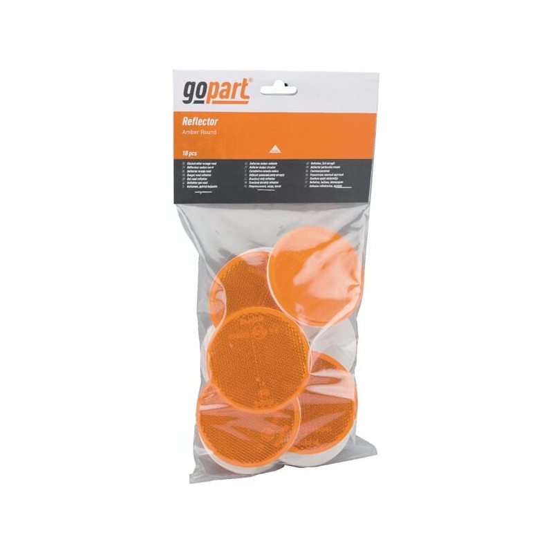Reflektor, Orange, rund - LA75020 Reflektor, Orange, rund - LA75020