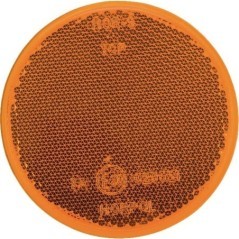 Reflektor, Orange, rund - LA75020