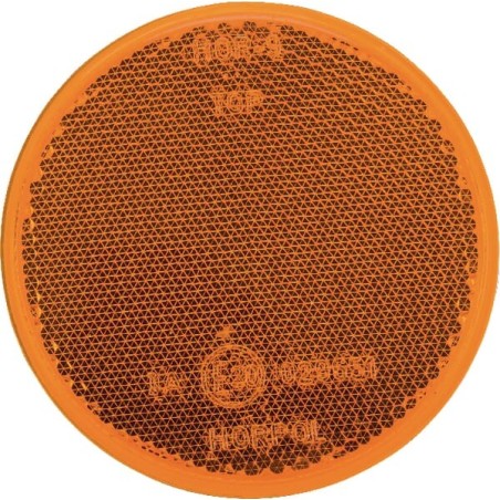 Reflektor, Orange, rund - LA75020