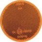 Reflector, amber, round - LA75020