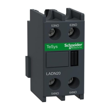Auxiliary contact module 2NO - LADN20