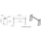 Replacement brackets - LBAMAN35015WS