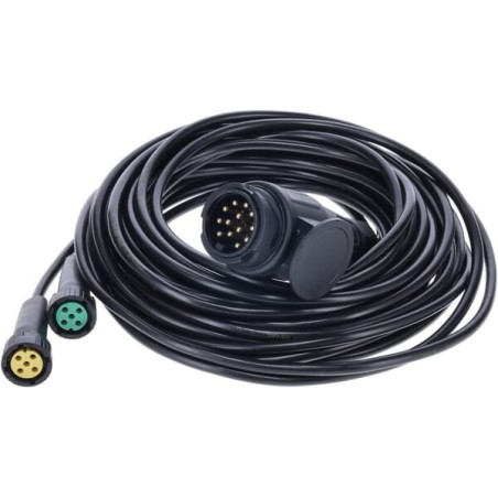 Cable set 7m 13 pole plug -2x 5 pole connector - LA940007