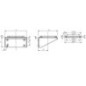 Bracket including ring NBR - LAV9M260