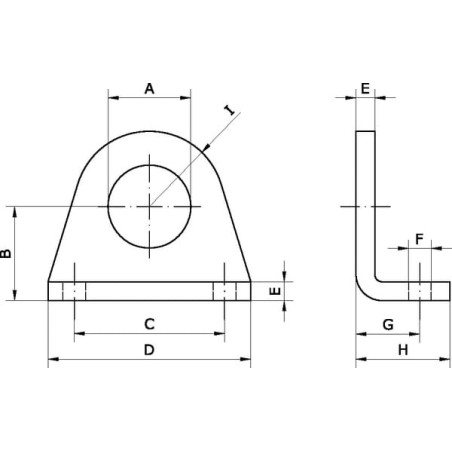 Zestaw montażowy stopki - LB8102