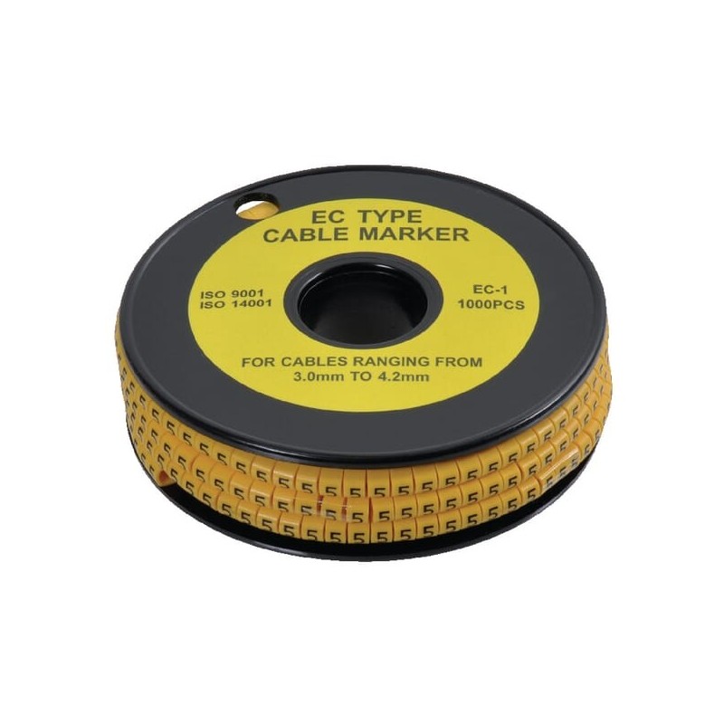 Cable coding 5 roll 1,000 piece - LA75355