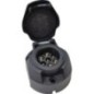 Socket 7 pin, plastic - LA403001 Socket 7 pin, plastic - LA403001