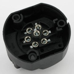 Socket 7 pin, plastic - LA403001
