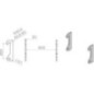 Replacement brackets - LBAAHL46030B Replacement brackets - LBAAHL46030B